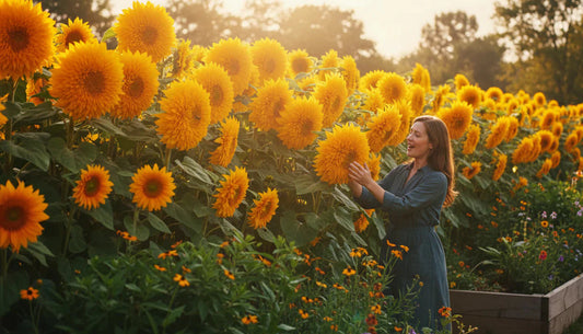 Transform Your Garden with Teddy's Sunflowers™ — Soft, Fluffy, and Full of Sunshine!